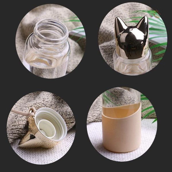 Gourde originale renard pour les enfants