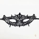 Masque dentelle avec design animalier unique