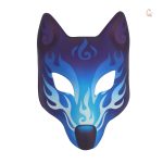 Masque Renard Flamme de Glace en design original