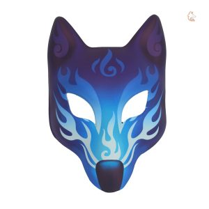 Masque Renard Flamme de Glace en design original