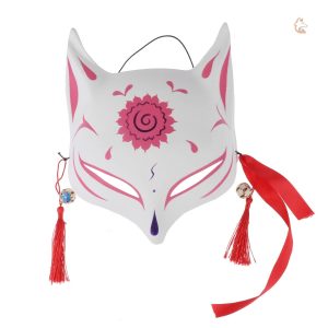 Accessoire culturel japonais en forme de renard