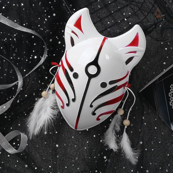 Masque en forme de renard pour un look mystérieux