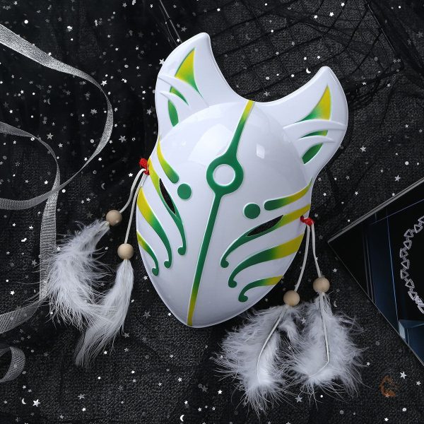 Masque de renard en style artistique unique