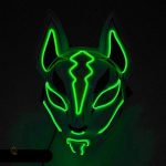 Déguisement créatif avec masque LED en renard