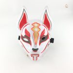 Masque de renard lumineux pour animations festives