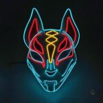 Accessoire original pour déguisement de renard lumineux