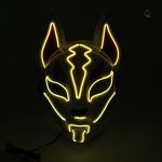 Accessoire de fête lumineux en forme de renard