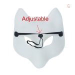 Masque de renard inspiré de monstres pour enfants