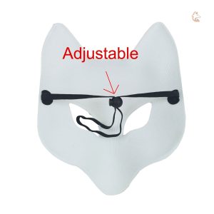 Masque de renard inspiré de monstres pour enfants