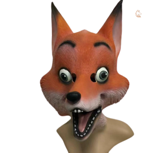 Masque Renard Nick Drôle, amusant et coloré