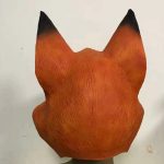 Masque animalier, renard mignon pour enfants et adultes