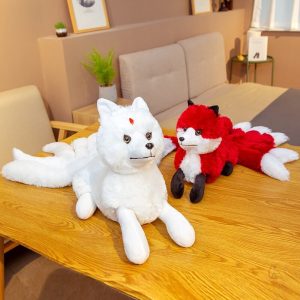 Peluche Renard colorée, parfaite comme compagnon de jeu