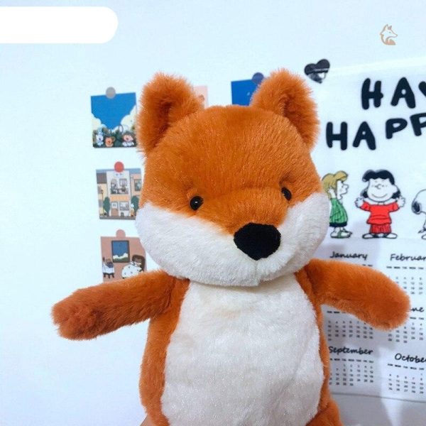 Doudou en forme de Renard, compagnon des nuits paisibles