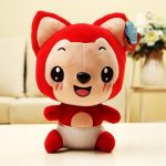 Peluche Renard légère et facile à transporter