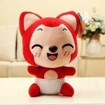Doudou Renard à la texture douce pour le sommeil