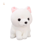 Peluche Renard Blanc, doux renardeau pour câlins