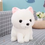 Doudou Renard en peluche, accessoire de réconfort blanc