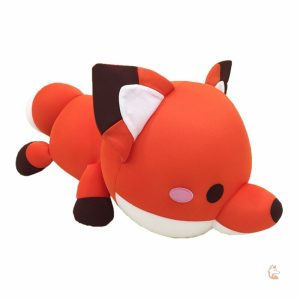 Peluche Renard Cartoon avec grosse tête douce et adorable