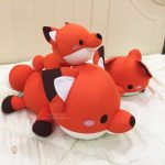 Peluches Renard au look amusant, parfaite pour les enfants