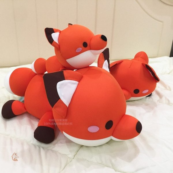 Peluches Renard au look amusant, parfaite pour les enfants