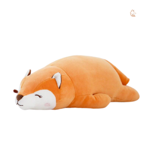 Peluche Renard Endormie douce et câline pour enfants