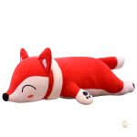 Jouet en peluche renard géant au design kawaii