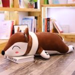 Renard en peluche géant, parfait pour les moments de tendresse