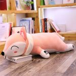 Doudou renard géant, compagnon de jeu pour les petits