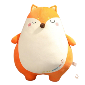 Peluche Renard Gros Câlin douce et réconfortante