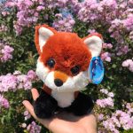Doudou Renard en peluche, parfait pour les câlins et le réconfort