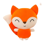 Peluche Renard Kawaii douce et mignonne pour les enfants