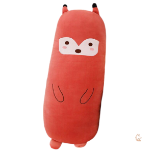 Peluche renard géante, idéale comme oreiller doux et confortable