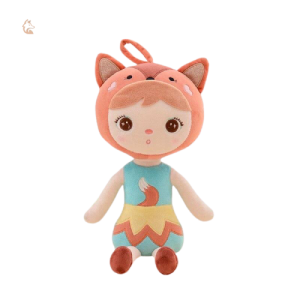 Peluche Renard douce pour petite fille