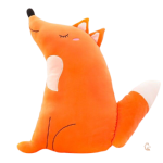 Peluche Renard Plat Doux, idéal comme oreiller ou doudou
