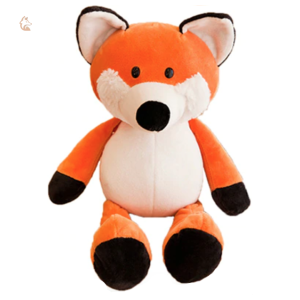 Peluche Renard Roux douce et câline pour les enfants