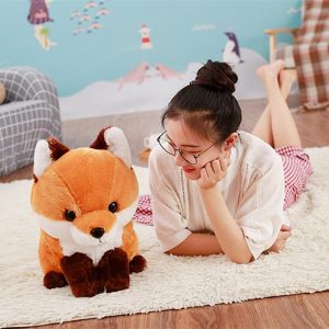 Renardeau en peluche, compagnon parfait pour les petits