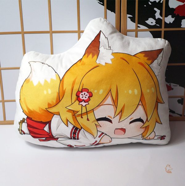 Oreiller en peluche Renard pour un confort optimal