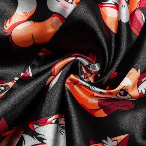 Pyjama féminin renard, style décontracté