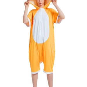 Pyjama Renard Grenouillère Manches Courtes pour enfant