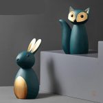 Objet décoratif en forme de renard