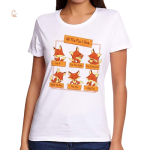 T-Shirt Femme Renard Humeurs au design original