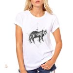 T-Shirt Femme Renard Prismatique