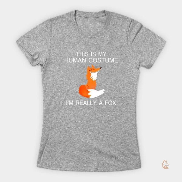 T-Shirt Femme Renard Original et Amusant