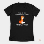 T-Shirt Femme au Design Renard Unique