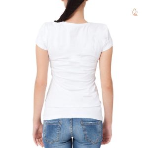 T-shirt avec motif renard, élégant et tendance pour femmes