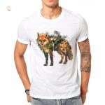T-Shirt Renard Force de la Nature en design original