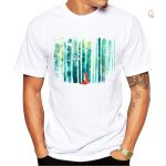 T-Shirt Renard Forêt Spirituel en design unique