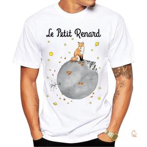 T-Shirt Renard inspiré du Petit Prince