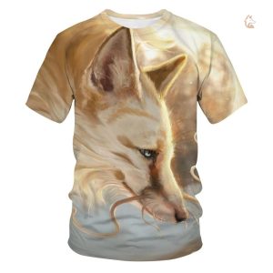T-Shirt Renard Légendaire en coton doux et confortable