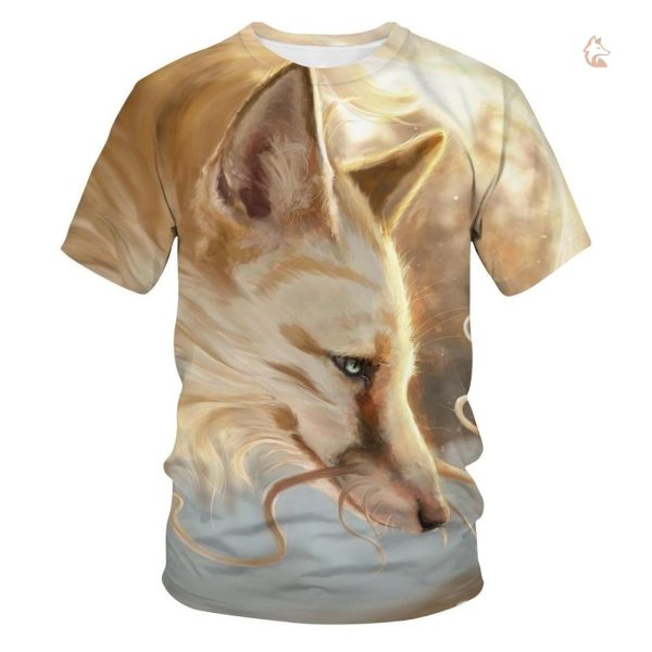 T-Shirt Renard Légendaire en coton doux et confortable
